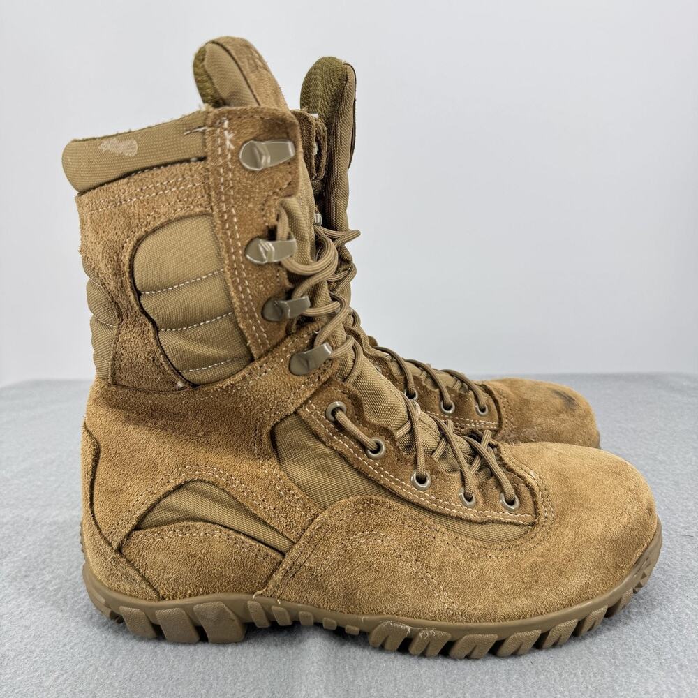Belleville 533ST Coyote Steel Toe Combat Boots Mens 8 Womens 10 Military USA